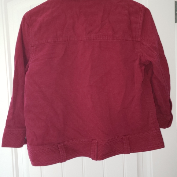 Christopher and Banks burgundy Size s blazer - Picture 2 of 10